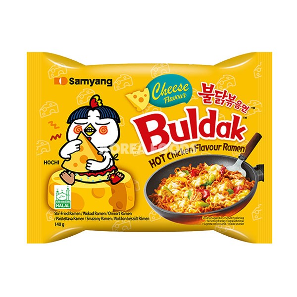 Samyang Buldak Cheese Ramen Noodles 140g
