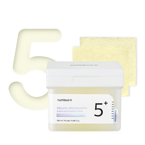 Numbuzin No.5 Vitamin-Niacinamide Concentrated Pad 70 Pads