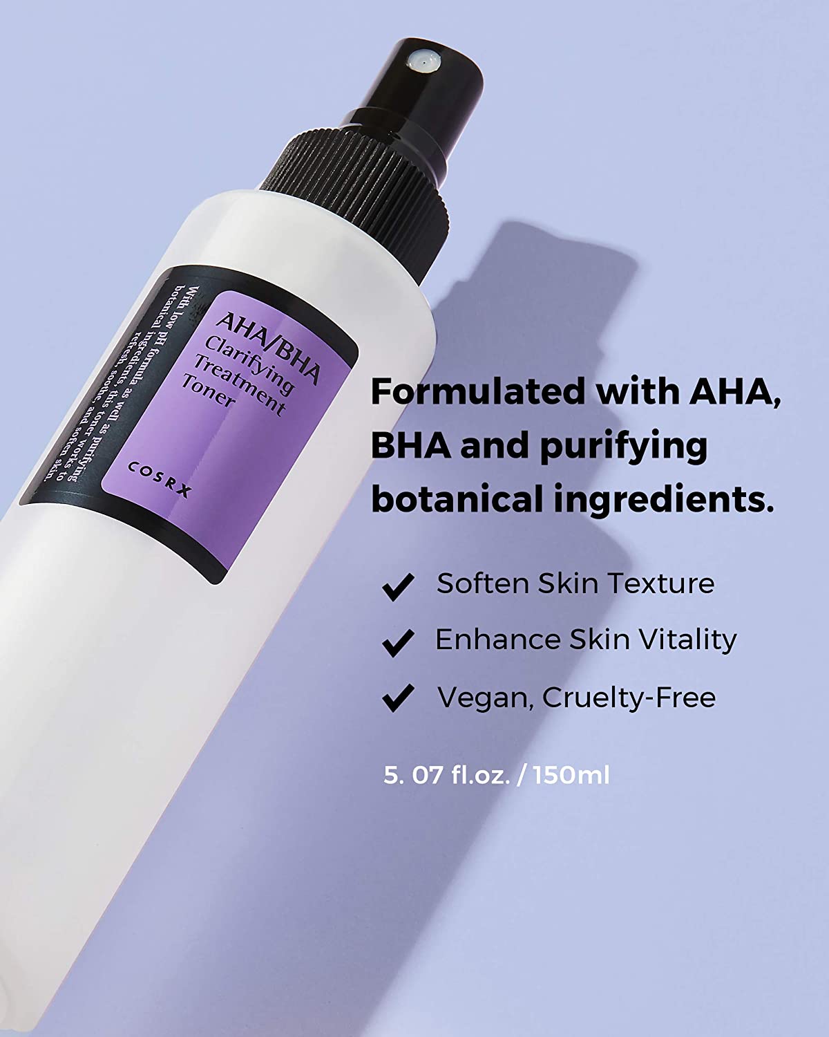 Cosrx Aha/bha Clarifying Treatment Toner 150ml