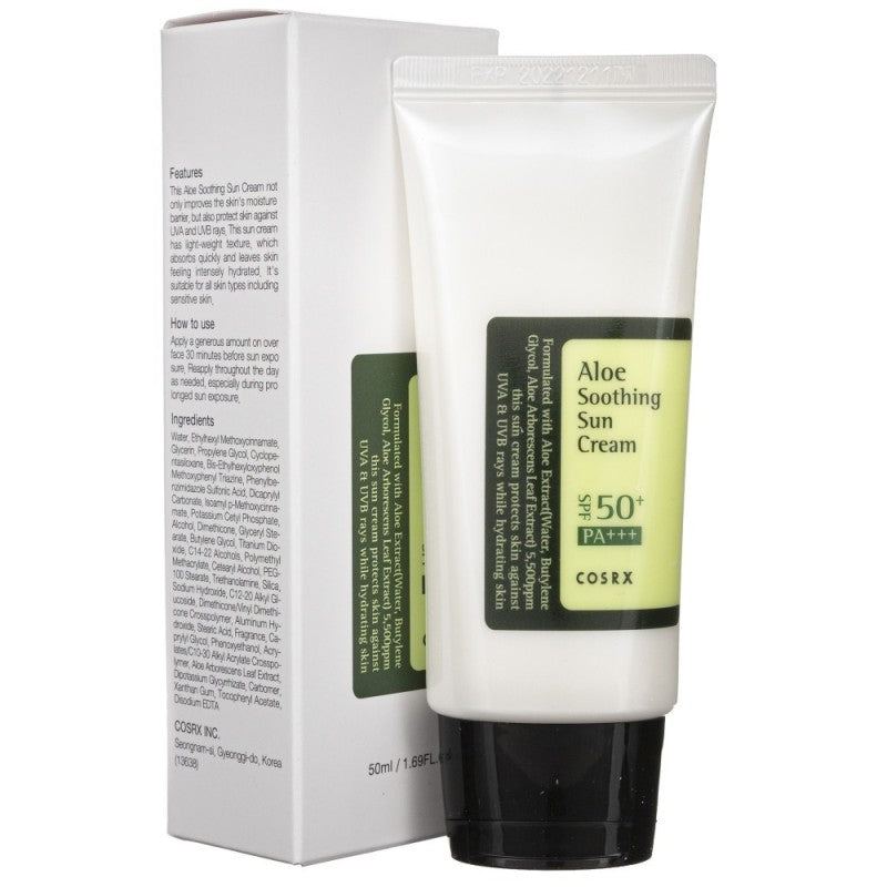 COSRX Aloe Soothing Sun Cream SPF 50 -50ml