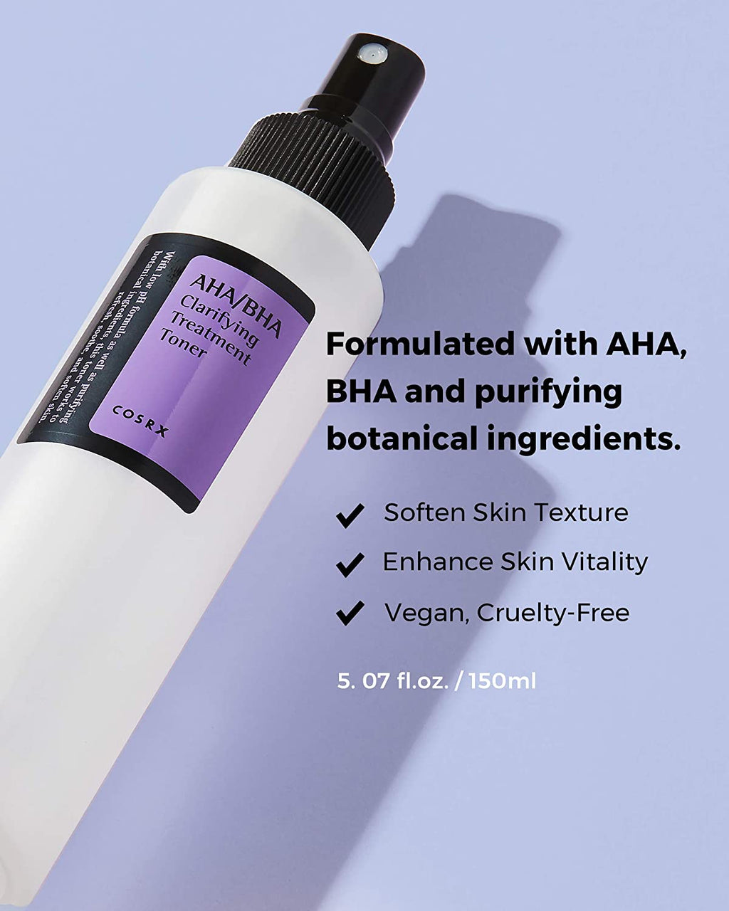 Cosrx Aha/bha Clarifying Treatment Toner 150ml