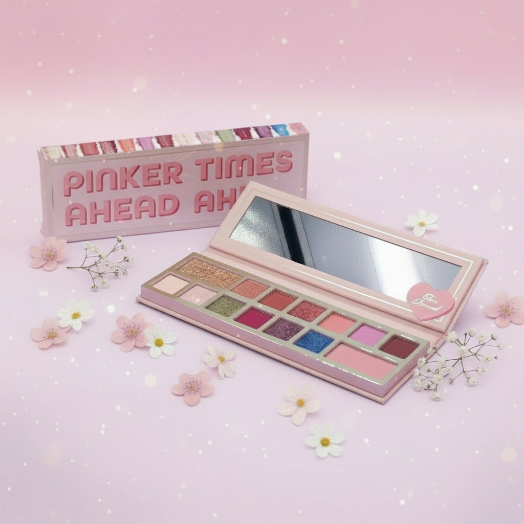 Too Faced Pinker Times Ahead Eye Shadow Palette – 10g
