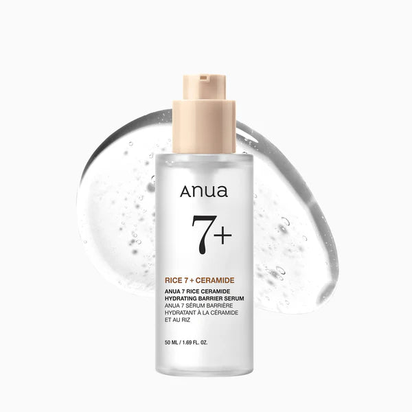 Anua Rice 7 + Ceramide Hydrating Barrier Serum 50ml