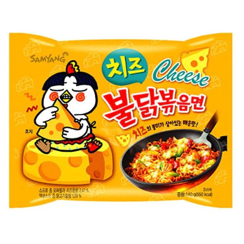 Samyang Buldak Cheese Ramen Noodles 140g